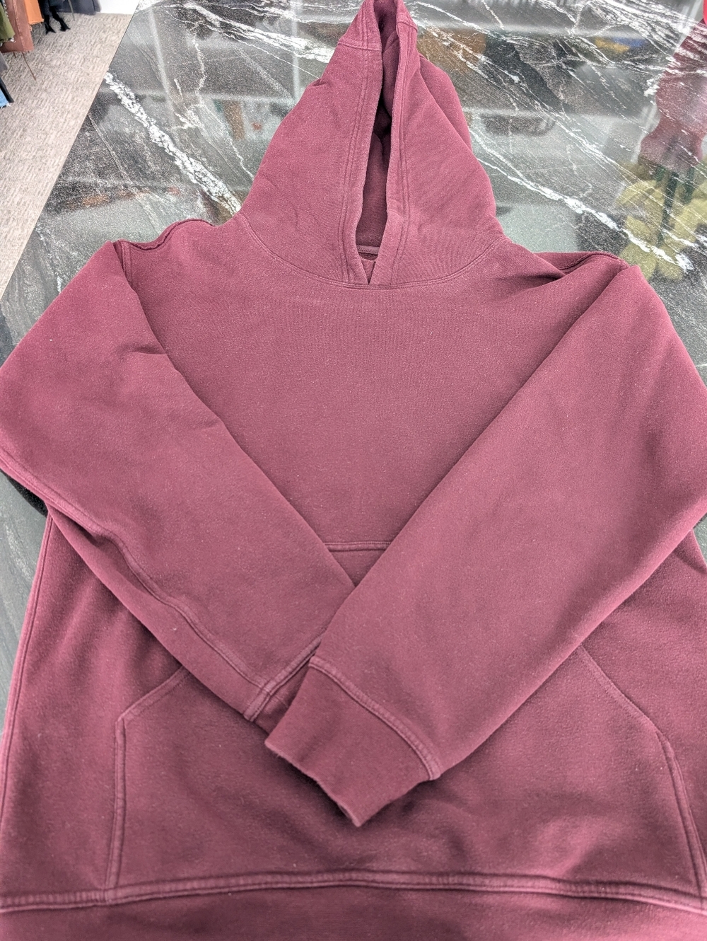 Women's Lululemon All Yours Classic Maroon Hoodie